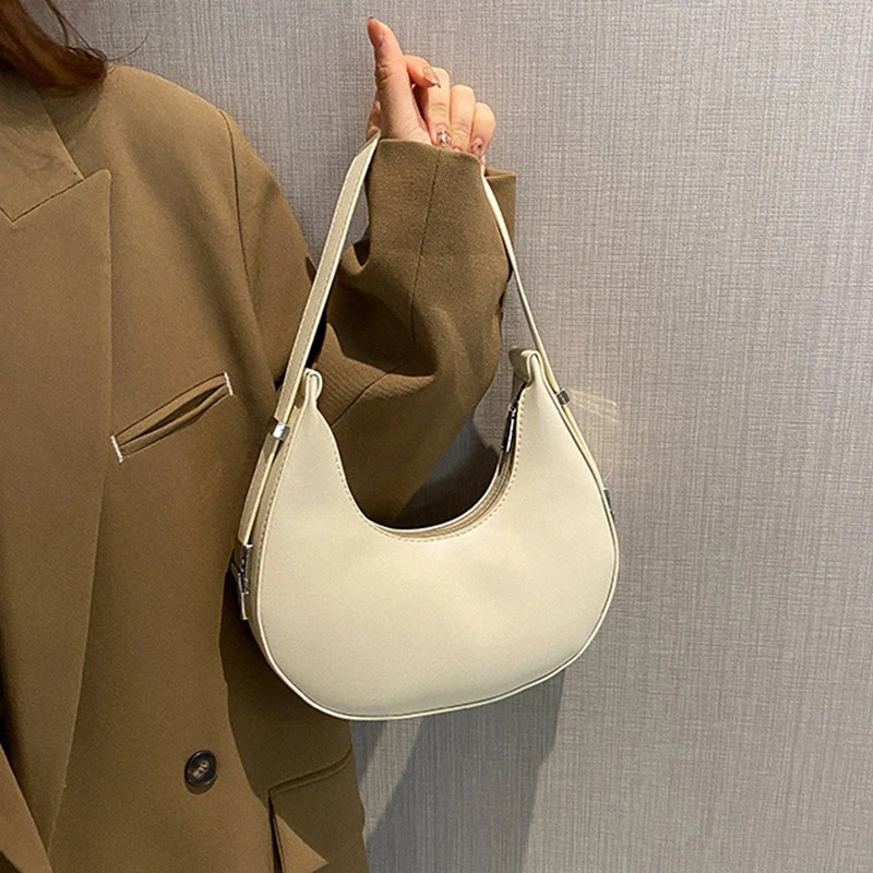 Luxury Bags Quality - 女性用脇の下バッグ 高級PUレザーショルダーバッグ 小さなクラッチハンドバッグ 財布 トラベルバッグ