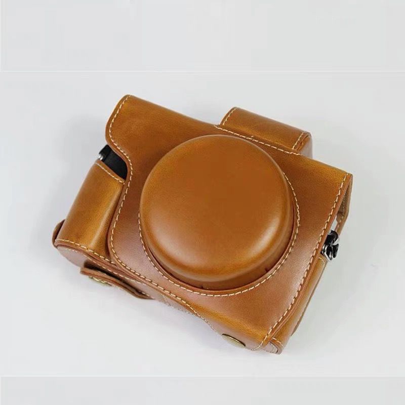 カメラ保護ケース,ストラップ付きPUレザーケース,オリンパス - Luxury Bags Video のレビューと価格