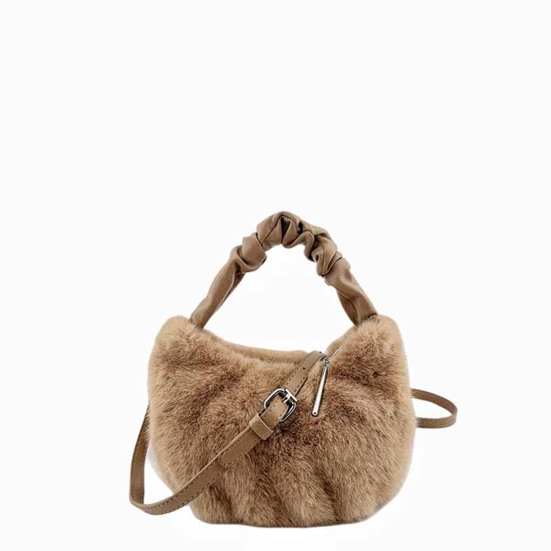 冬用ファー付きレディースバッグ 女性用バッグ フェイクファー - Luxury Bags Trend 2025 のレビューと価格