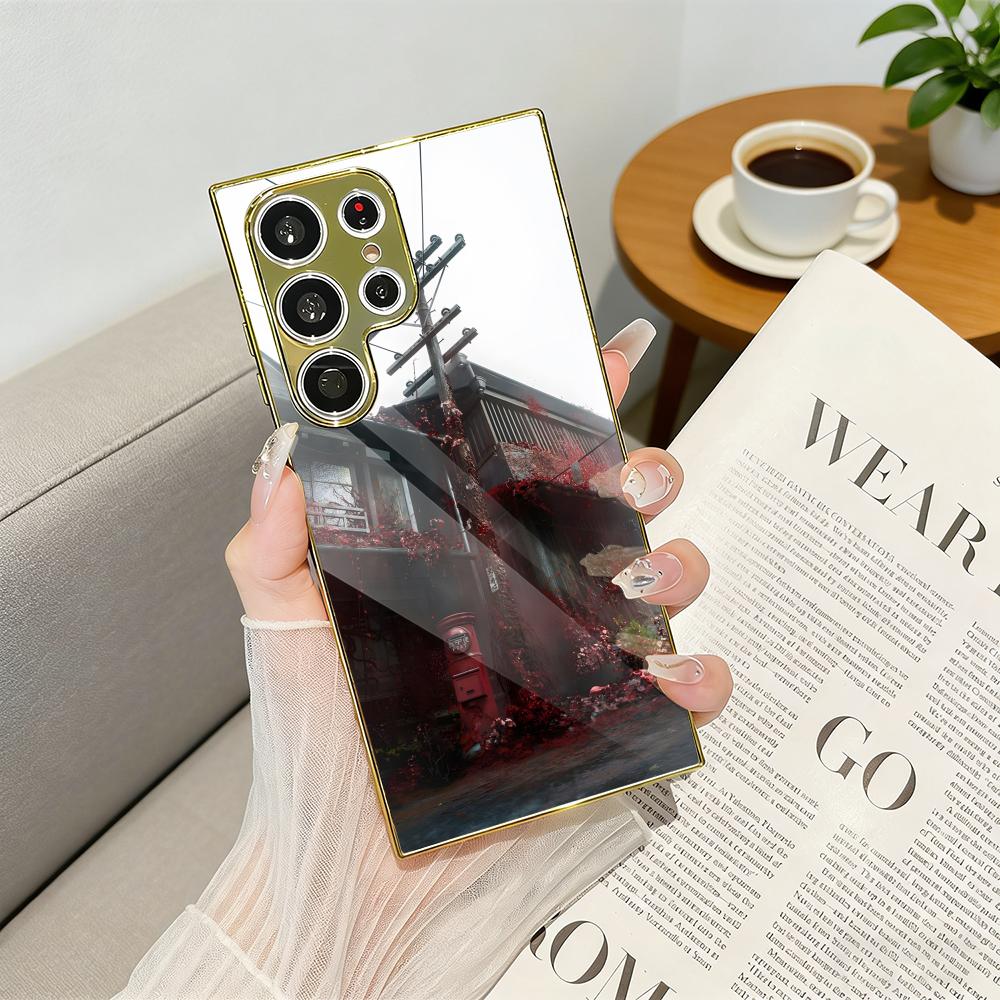 ビデオゲーム「サイレントヒル」Fスマホケース 高級電気メッキ - Luxury Bags Video のレビューと価格