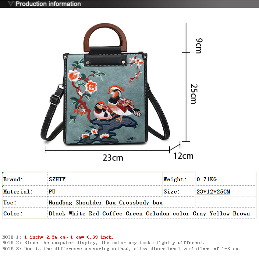 高級デザイナーハンドバッグ女性ショルダーバッグ中国風刺繍チャ - Luxury Bags Girls のレビューと価格