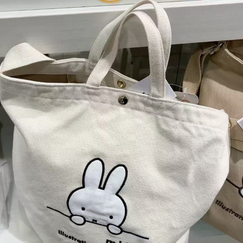 ミッフィーかわいいアニメ漫画ハンドバッグ刺繍大容量かわいいキ - Luxury Bags Japan のレビューと価格