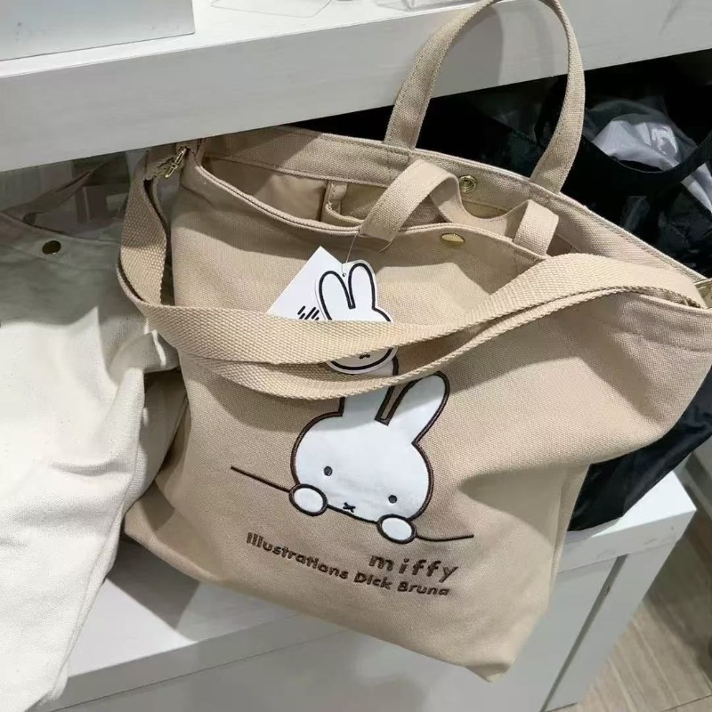ミッフィーかわいいアニメ漫画ハンドバッグ刺繍大容量かわいいキ - Luxury Bags Japan のレビューと価格