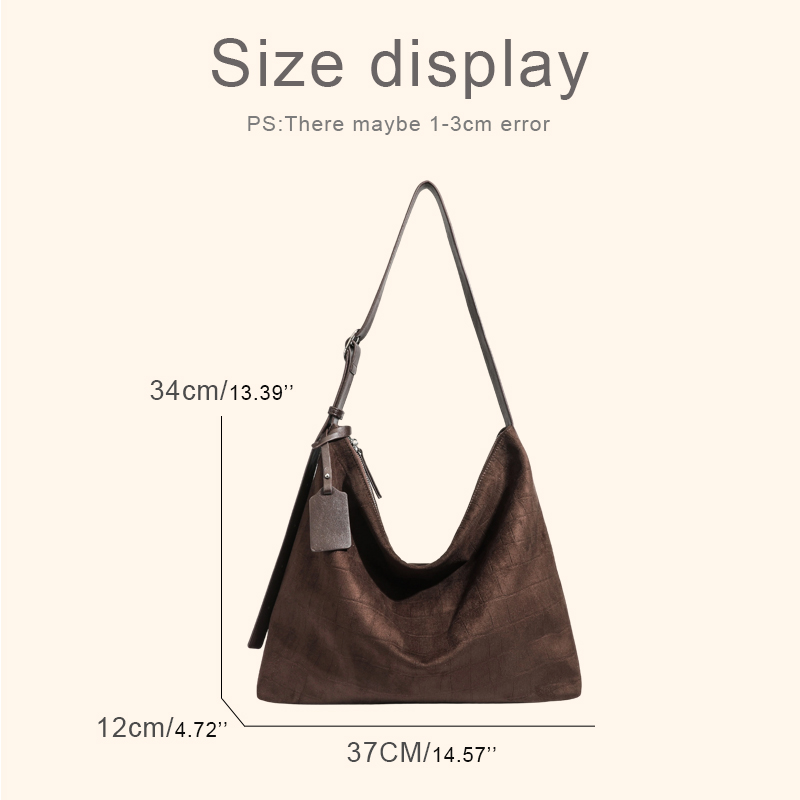 フェイクスエードトートバッグ 女性用 高級デザイナーハンドバ - Luxury Bags 2026 のレビューと価格