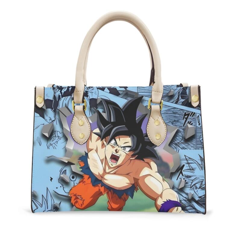 アニメドラゴンボールバッグ女性 Pu レザーハンドバッグ孫悟 - Luxury Bags Japan のレビューと価格