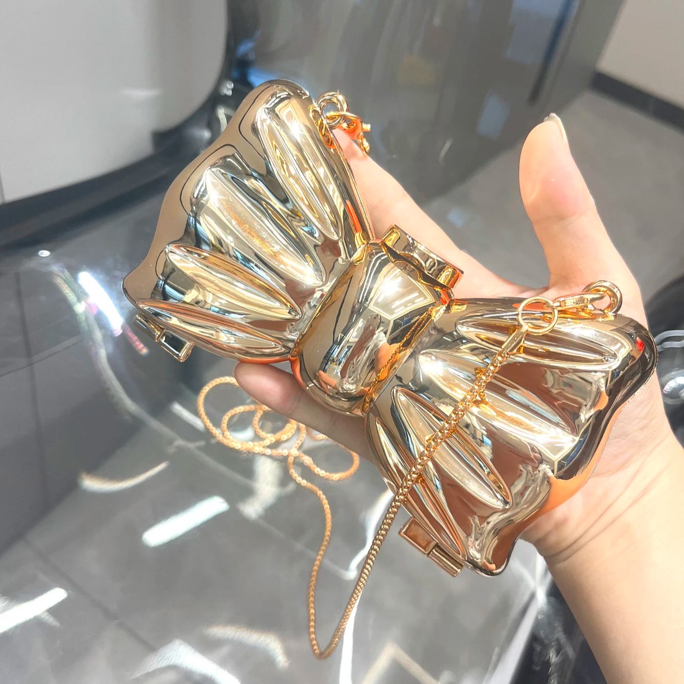 ゴールデンイブニングバッグ財布とハンドバッグ高級デザイナーシ - Luxury Bags Quality のレビューと価格
