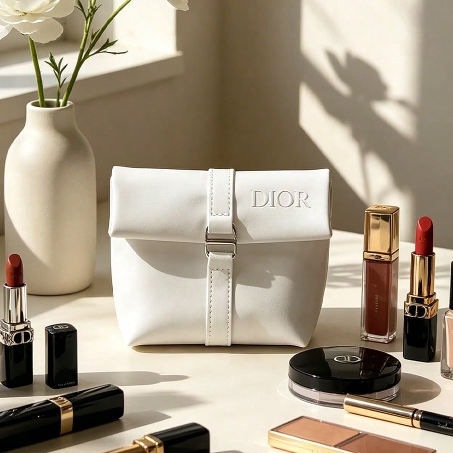 ディオールのバッグ ホワイト コスメティックバッグ 高級エン - Luxury Bags Dior のレビューと価格