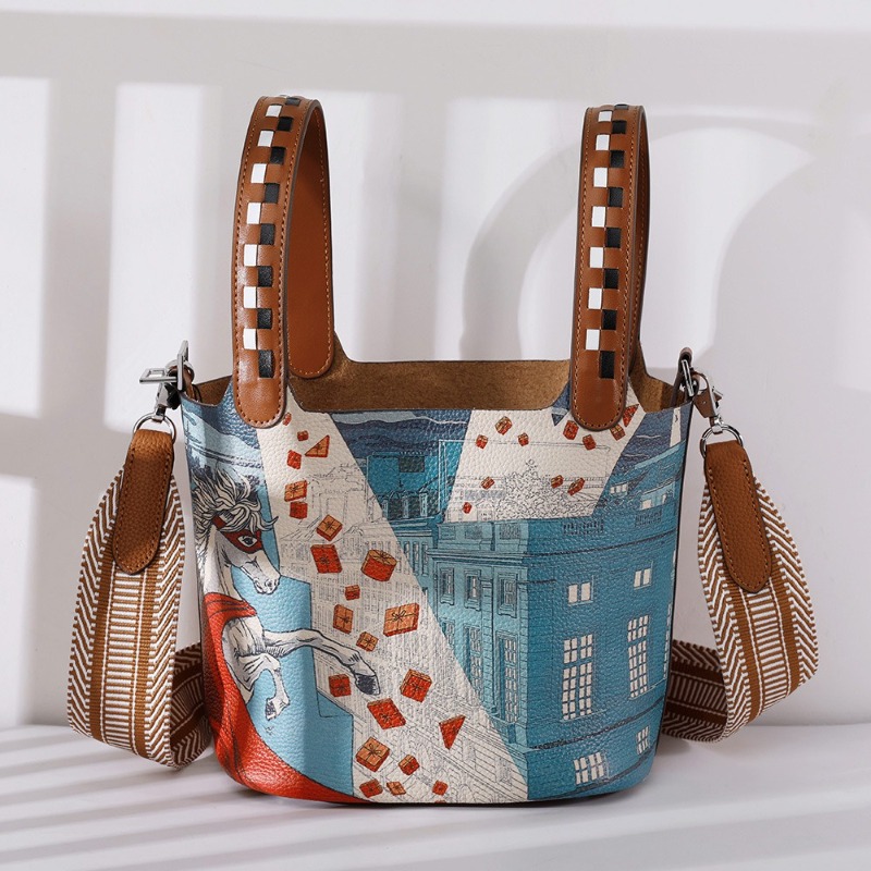 デザイナー高級バケットバッグ レディース 高品質 ソフト牛革 - Luxury Bags Trend 2025 のレビューと価格