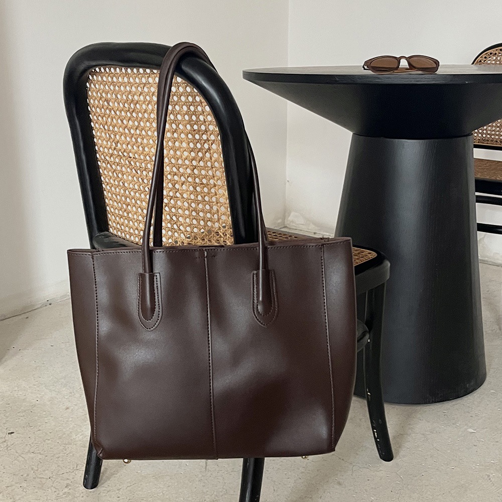女性のための革のトートバッグ,良質,シンプル,大容量,正方形 - Luxury Bags Brands For Women のレビューと価格