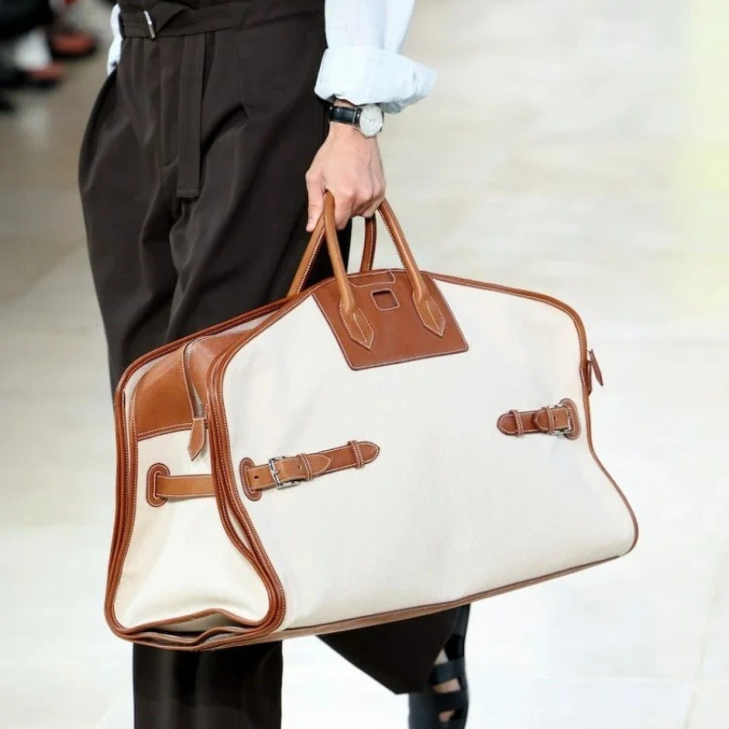 高級トラベルトートバッグ ユニセックス オールドマネースタイ - Luxury Bags Old Money のレビューと価格