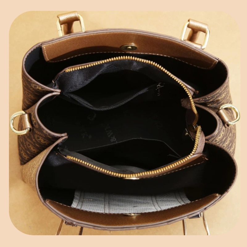 3点セットの女性用ハンドバッグ、スプライスデザイン、軽量高級 - Luxury Bags For Women のレビューと価格