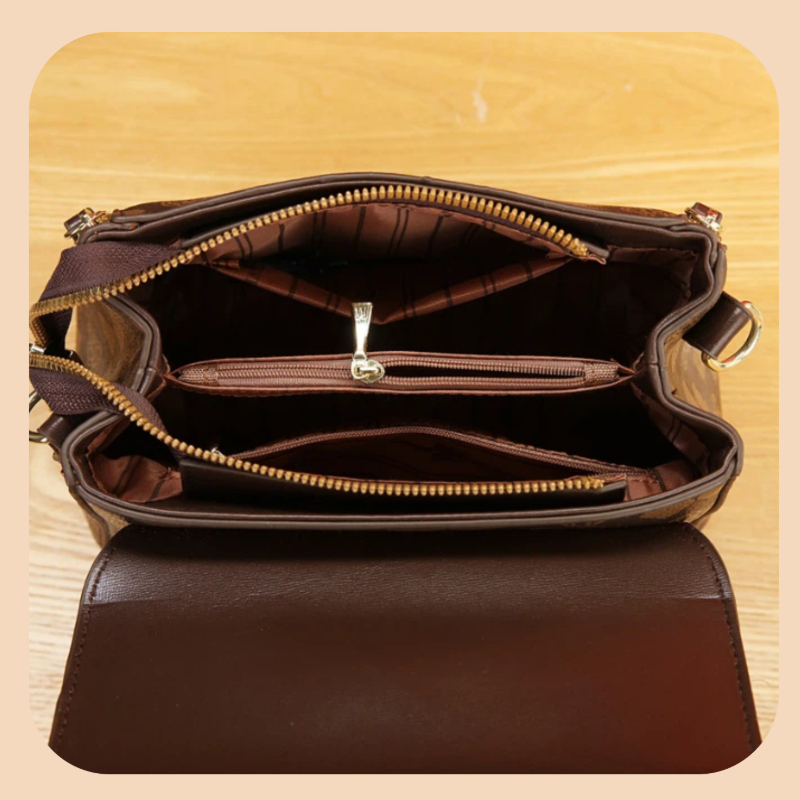 3ピース女性用バッグセット、軽量高級プリント柄女性用クロスボ - Luxury Bags For Women のレビューと価格