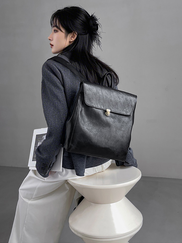 高級ブランド本革バックパック女性用高品質トップレイヤー牛革大 - Luxury Bags Brands For Women のレビューと価格