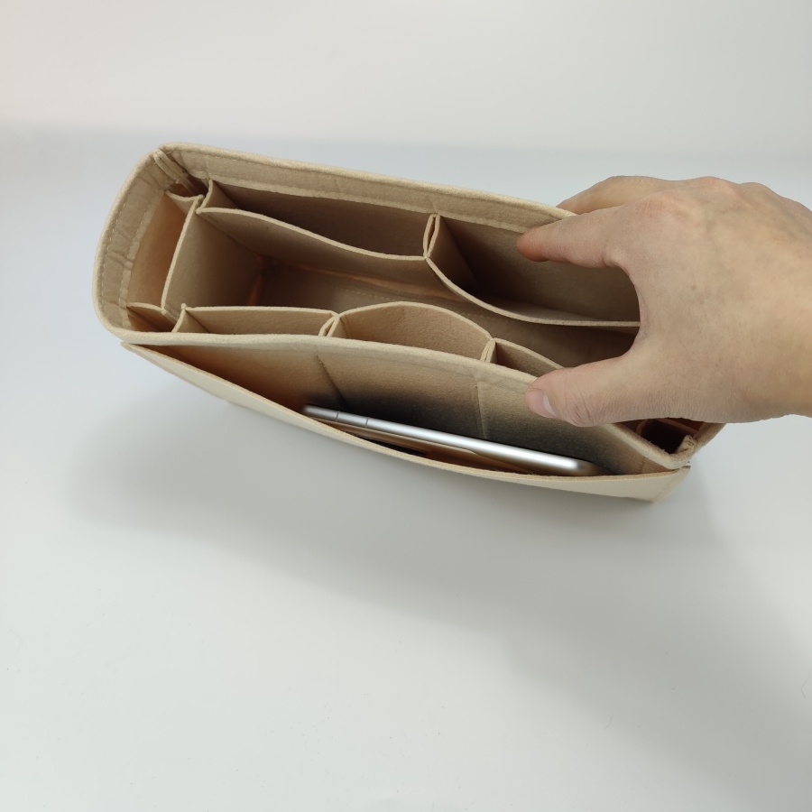 フェルト製財布オーガナイザーインサートは、ディオールブックト - Luxury Bags Dior のレビューと価格